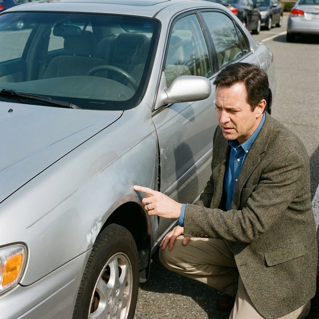 Spotting Hidden Accident Damage and Rust