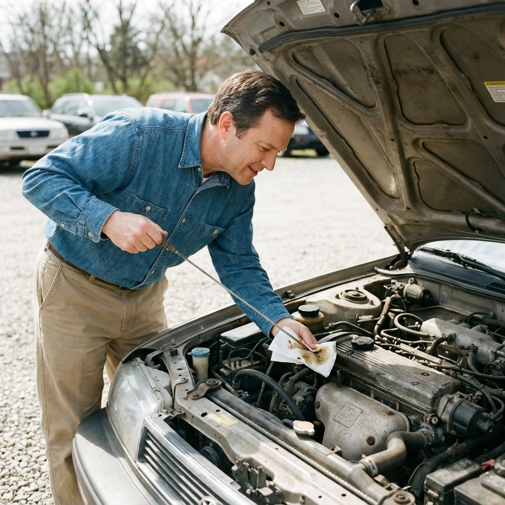 DIY Engine Fluid Checklist for Used Cars